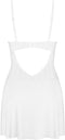 Obsessive - Alissium Chemise en String - XS/S - Wit