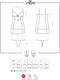 Obsessive Alluria Jurkje & String - Erotische Jurk - Maat S/M - Zwart