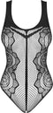 Obsessive - B335 Kruisloze Teddy - Zwart