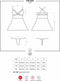 Obsessive Babydoll & String – Erotische Babydoll – Maat S/M – Zwart