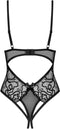 Obsessive - Blomentis Kruisloze Teddy - Zwart