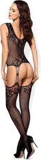 Obsessive Bodystocking - Erotische Lingerieset - Maat XL/XXL - Zwart