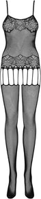 Obsessive Bodystocking F235 - Erotische Body - One Size - Zwart