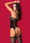 Obsessive Bodystocking G314 - Erotische Catsuit - One Size - Zwart