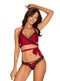 Obsessive - Charms Garter Belt & String Zwart S/M
