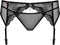 Obsessive - Charms Garter Belt & String Zwart S/M