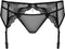 Obsessive - Charms Garter Belt & String Zwart XXL
