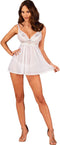 OBSESSIVE CHEMISE | Obsessive - Heavenlly Babydoll and Thong M/l