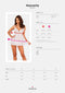 OBSESSIVE CHEMISE | Obsessive - Heavenlly Babydoll and Thong Xs/s