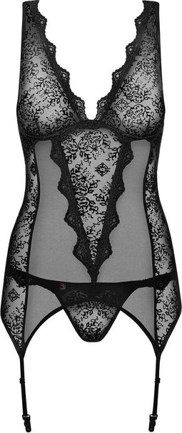 Obsessive - Emperita Korset & String L/XL