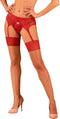 OBSESSIVE GARTER and STOCKINGS | Obsessive - Lacelove Stockings Red M/l