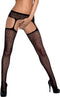 Obsessive Garter Kousen - Erotische Kousen - Maat XL/XXL - Zwart