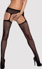 Obsessive Garter Kousen - Erotische Kousen - Maat XL/XXL - Zwart