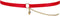 Obsessive - Ingridia Kousenband - Rood
