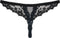 Obsessive Letica Kruisloze String - Erotisch Onderbroek - Maat L/XL - Zwart