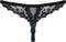 Obsessive Letica Kruisloze String - Erotisch Onderbroek - Maat S/M - Zwart