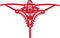 Obsessive - Luiza String Rood L/XL