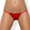 Obsessive - Luiza String Rood L/XL