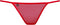 Obsessive - Luiza String Rood L/XL