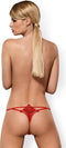 Obsessive - Luiza String Rood L/XL