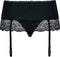 Obsessive Miamor Belt & String - Erotische Lingerieset - Maat L/XL - Zwart