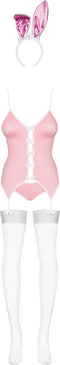 Obsessive Miamor Belt & String - Erotische Lingerieset - Maat S/M - Zwart