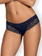 Obsessive Miamor Kruisloze String - Erotisch Onderbroek - Maat XXL - Zwart