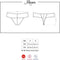 Obsessive - Miamor String Zwart L/XL - Lingerieset (erotisch)