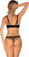 Obsessive - Nesari Tweedelige Set - Zwart