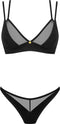 Obsessive - Nesari Tweedelige Set - Zwart