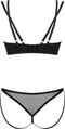 Obsessive - Nesari Tweedelige Set - Zwart