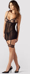 Obsessive - Nuites Chemise - L/XL - Zwart