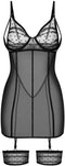 Obsessive - Nuites Chemise - Zwart