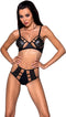 Obsessive Openkruis String – Erotisch Onderbroek – Maat L/XL – Zwart