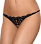 Obsessive Openkruis String – Erotisch Onderbroek – Maat L/XL – Zwart