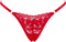 OBSESSIVE PANTIES and THONG | Obsessive - Lacelove Thong Red Xs/s