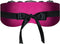 Obsessive – Roseberry Verleidelijke Masker met Fluwelen Motief en Strik – Maat One Size – Roze
