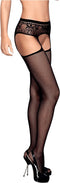 Obsessive - S307 Garter Kousen Zwart S/M/L