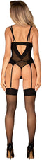 Obsessive - S823 Kousen - Zwart