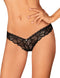 Obsessive - Serafia Slip - Zwart