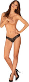 Obsessive - Serafia Slip - Zwart