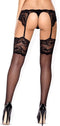 Obsessive Sexy Kousen met Kant – Erotische Kousen – Maat S/M – Zwart