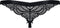 Obsessive String met Open Kruis – Erotisch Onderbroek - Maat L/XL – Zwart
