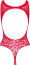 Obsessive Teddie Body - Erotische Body - One Size - Zwart
