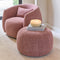 Rivièra Maison Draaibare fauteuil Leonardo, Koraalroze