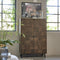 Riviera Maison Kast Bruin, Opbergkast, met deuren en planken, 2 lades - Mac Arthur Park Cabinet - Hout, ijzer - (LxBxH) 45x105x151