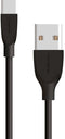 Mobiparts - USB-C naar USB Kabel 2A 200cm Zwart