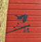 Birdwise tuindecoratie Roodborstje cortenstaal