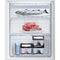 Beko BCSA285K4SN - Inbouw koel-vriescombinatie - Low Frost - 271 liter
