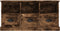 vidaXL - Tv-meubel - 100x35x50 - cm - bewerkt - hout - gerookt - eikenkleurig